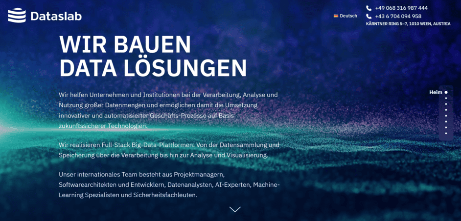 Website for Big data